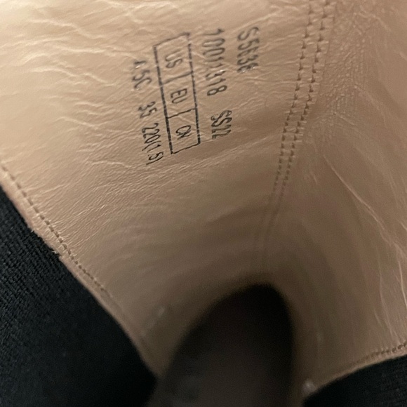 Stuart Weitzman Presley Ultralift Round Toe Platform Lug Oat White Boot 4.5 35 5 - Picture 8 of 8